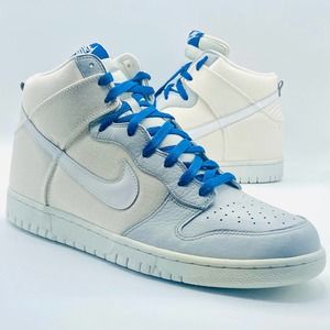 Nike Dunk High 'White/White-Neutral Grey' New (Size 13)